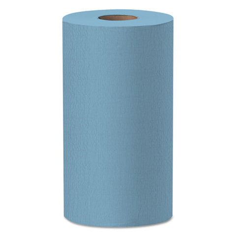 X60 Cloths, Small Roll, 19 3-5 X 13 2-5, Blue, 130-rl, 6 Rl-ct