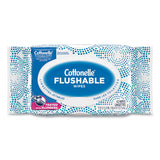 Fresh Care Flushable Cleansing Cloths, White, 3.73 X 5.5, 84-pack