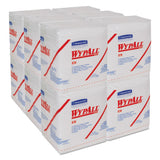 X70 Cloths, 1-4 Fold, 12 1-2 X 12, White, 76-pack, 12 Packs-carton