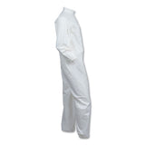 A40 Elastic-cuff And Ankles Coveralls, White, Large, 25-case