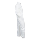 A40 Elastic-cuff And Ankles Coveralls, White, 2x-large, 25-case