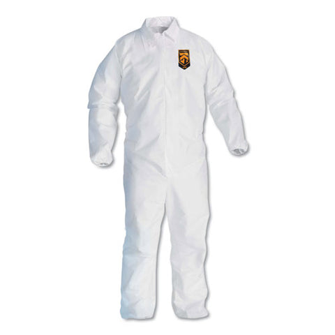 A40 Elastic-cuff And Ankles Coveralls, White, 2x-large, 25-case