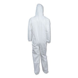 A40 Elastic-cuff, Ankle, Hooded Coveralls, 3x-large, White, 25-carton