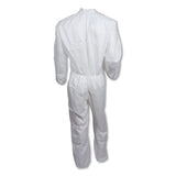 A30 Elastic-back Coveralls, White, X-large, 25-case