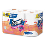 Comfortplus Toilet Paper, Double Roll, Bath Tissue, Septic Safe, 1-ply, White, 231 Sheets-roll, 12 Rolls-pack