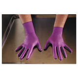 Purple Nitrile Exam Gloves, 310 Mm Length, Large, Purple, 500-ct