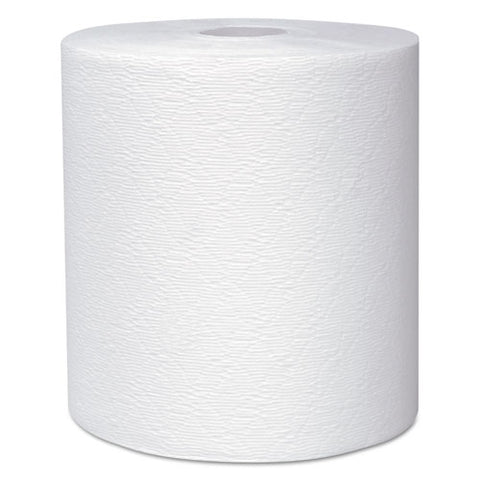 Essential Plus Hard Roll Towels 8" X 600 Ft, 1 3-4" Core Dia, White, 6 Rolls-ct