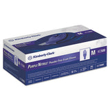 Purple Nitrile Exam Gloves, 242 Mm Length, Medium, Purple, 1000-carton