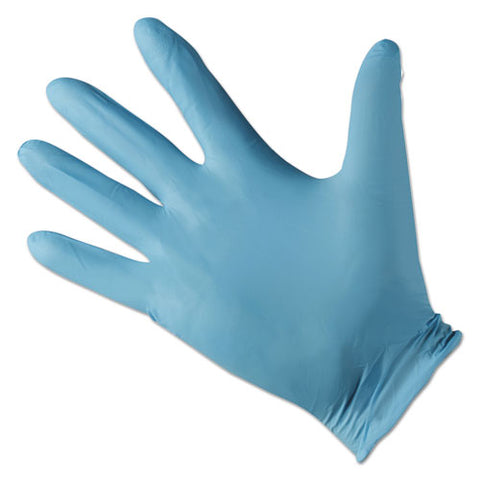 G10 Nitrile Gloves, Powder-free, Blue, 242mm Length, Large, 100-box, 10 Boxes-ct