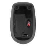 Pro Fit Wireless Mobile Mouse, 2.4 Ghz Frequency-30 Ft Wireless Range, Left-right Hand Use, Black