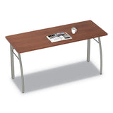 Trento Line Rectangular Desk, 59.13" X 23.63" X 29.5", Cherry