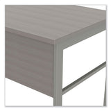 Urban Series Desk Workstation, 47.25" X 23.75" X 29.5", Ash