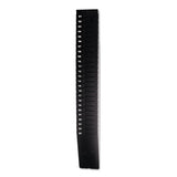 Expandable Time Card Rack, 25-pocket, Holds 9" Cards, Plastic, Black