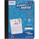 Primary Journal Half Page Ruled, Blue Marble Cover, Primary Rule, (100) 9.75 X 7.5 Sheets