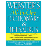 All-in-one Dictionary-thesaurus, Hardcover, 768 Pages