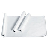 Exam Table Paper, Deluxe Crepe, 21" X 125ft, White, 12 Rolls-carton