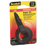 Super 33+ Vinyl Electrical Tape, 1" Core, 0.5" X 5.5 Yds, Black