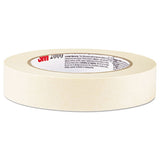 Economy Masking Tape, 3" Core, 0.7" X 60.1 Yds, Tan