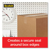 Box Lock Shipping Packaging Tape, 3" Core, 1.88" X 54.6 Yds, Clear, 4-pack