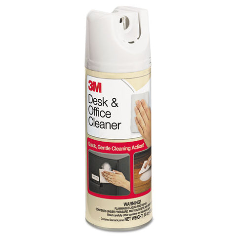 Desk And Office Spray Cleaner, 15 Oz Aerosol Spray