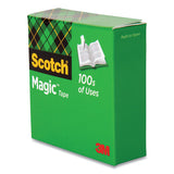 Magic Tape Refill, 1" Core, 0.75" X 83.33 Ft, Clear