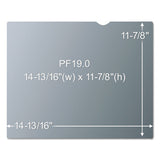 Antiglare Frameless Filter For 19" Monitor