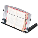 In-line Freestanding Copyholder, Plastic, 300 Sheet Capacity, Black-clear