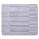 Precise Mouse Pad, Nonskid Back, 9 X 8, Gray-bitmap