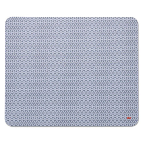 Precise Mouse Pad, Nonskid Repositionable Adhesive Back, 8 1-2 X 7, Gray-bitmap