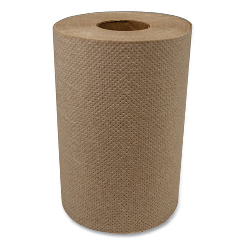 Morsoft Universal Roll Towels, 8" X 350 Ft, Brown, 12 Rolls-carton