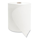 Valay Universal Tad Roll Towels, 1-ply, 8" X 600 Ft, White, 6 Rolls-carton