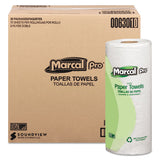 100% Premium Recycled Kitchen Roll Towels, 2-ply, 11 X 9, White, 70-roll, 30 Rolls-carton