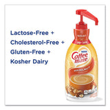 Liquid Coffee Creamer, Hazelnut, 1500ml Pump Bottle