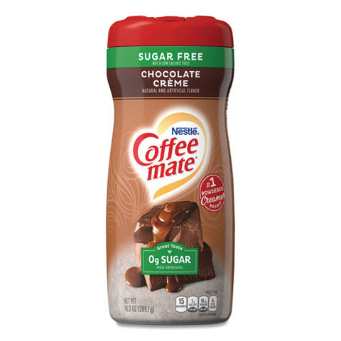 Sugar Free Chocolate Creme Powdered Creamer, 10.2 Oz, 6-carton