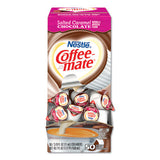 Liquid Coffee Creamer, Salted Caramel Chocolate, 0.38 Oz Mini Cups, 50-box