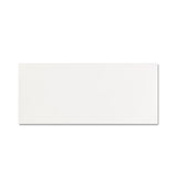 White Envelope, #10, Commercial Flap, Gummed Closure, 4.13 X 9.5, White, 500-box