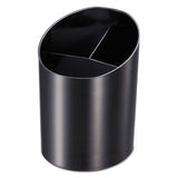 Recycled Big Pencil Cup, 4 1-4 X 4 1-2 X 5 3-4, Black