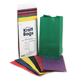 Rainbow Bags, 6" X 11", Assorted Bright, 28-pack