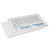 Chart Tablets, 1" Presentation Rule, 24 X 16, 25 Sheets