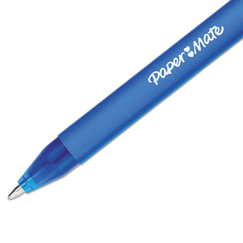 Comfortmate Ultra Retractable Ballpoint Pen, 0.8mm, Blue Ink-barrel, Dozen