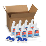 Disinfecting All-purpose Spray And Glass Cleaner, Fresh Scent, 32 Oz Spray Bottle, 8-carton