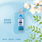 Air, Heavy Duty Crisp Clean, 8.8 Oz Aerosol, 6-carton