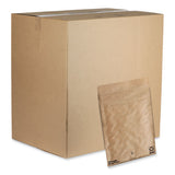 Evertec Curbside Recyclable Padded Mailer, #0, Kraft Paper, Self-adhesive Closure, 7 X 9, Brown, 300/carton