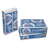 Linear Low Density Can Liners, 30 Gal, 0.75 Mil, 30" X 36", White, 200-carton