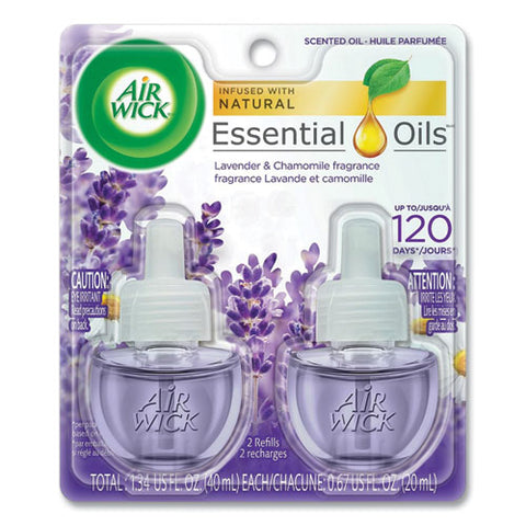 Scented Oil Refill, Lavender And Chamo Mile, 0.67 Oz, Purple, 2-pack