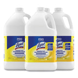 Disinfectant Deodorizing Cleaner Concentrate, Lemon Scent, 128 Oz Bottle, 4/carton