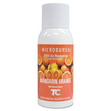 Microburst 3000 Refill, Mandarin Orange, 2 Oz Aerosol, 12-carton