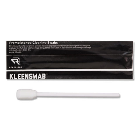 Kleenswabs Printer Cleaner Swabs, 25-box