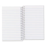 Wirebound Memo Books, Narrow Rule, 5 X 3, White, 60 Sheets