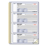 Money Receipt Book, 7 X 2 3-4, Carbonless Duplicate, Twin Wire, 300 Sets-book